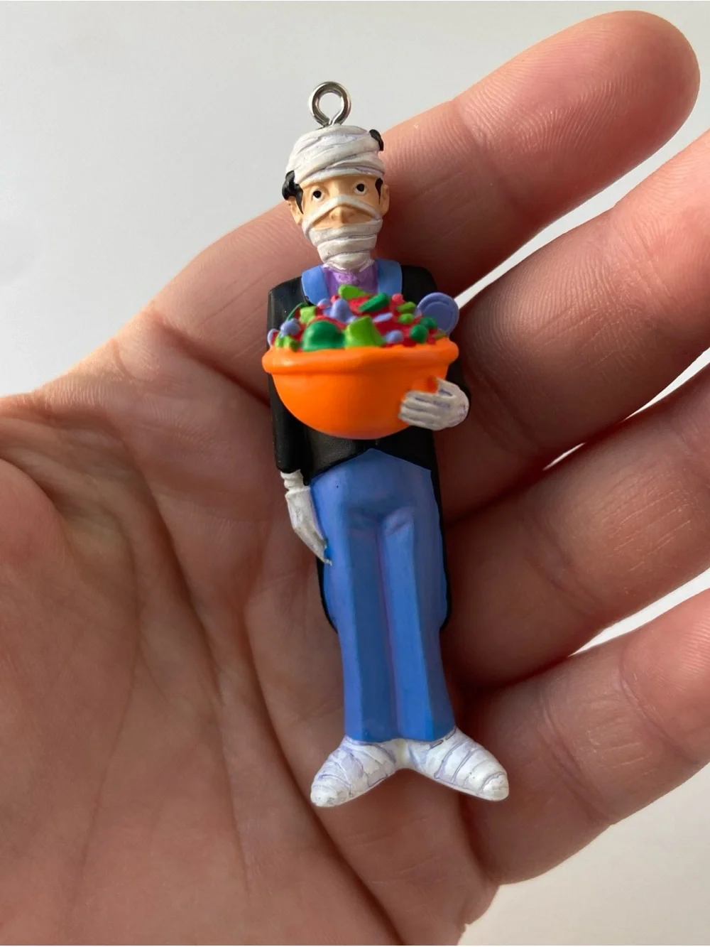 Hallmark Keepsake Ornament Lot of 3 Halloween 04’/05’ Dracula The Master Mummy